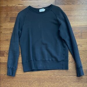 Classic Black Crewneck Sweater
